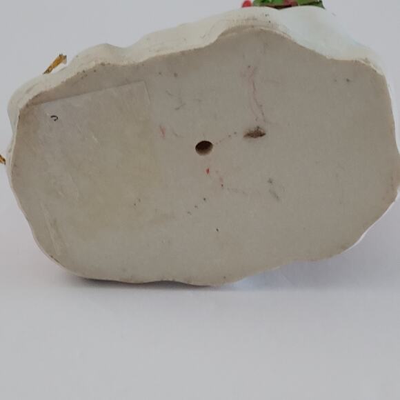 Festive Snowman Figurine on Sled with Gift Decoration 3.5x3 inches - Picture 11 of 13